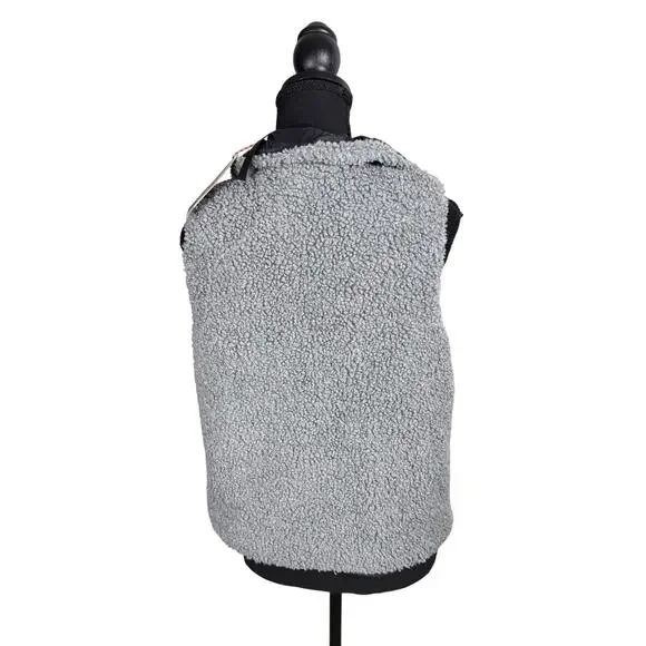 BASS OUTDOOR Women's Reversible Zip-Front Vest BLACK/GRAY NWT SIZE M - Picture 7 of 13